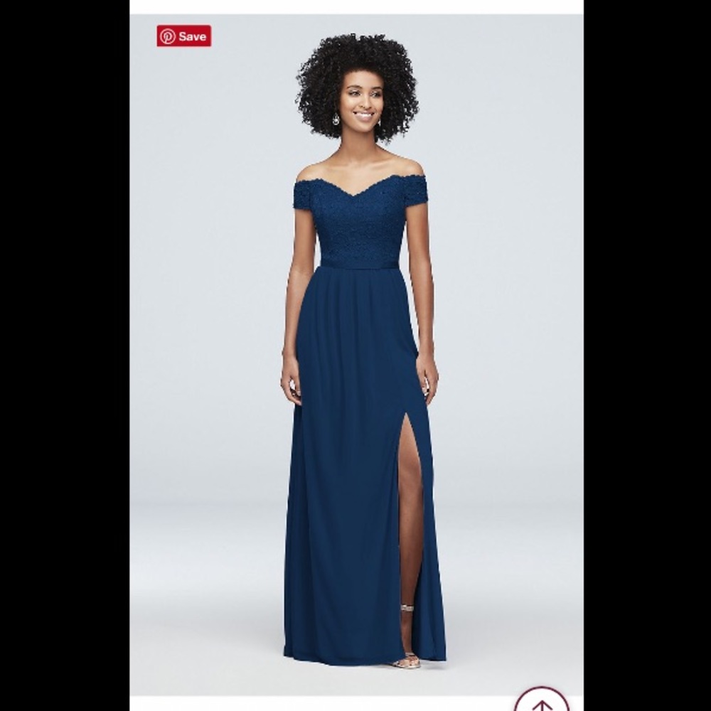 David’s Bridal MARINE Bridesmaid’s Dress